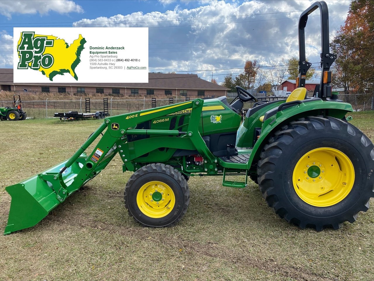 2022 John Deere 4066M Compact Utility Tractor For Sale in Spartanburg South Carolina