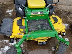 Zero Turn Mower For Sale 2012 John Deere Z665 , 27 HP Zero Turn Mower For Sale 2012 John Deere Z665 , 27 HP