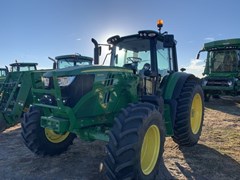 Tractor - Row Crop For Sale 2020 John Deere 6145M , 145 HP