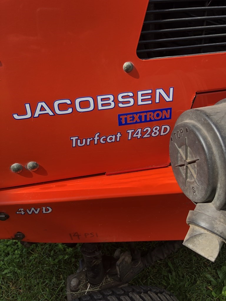 Jacobsen Turfcat T428D Zero Turn Mower For Sale