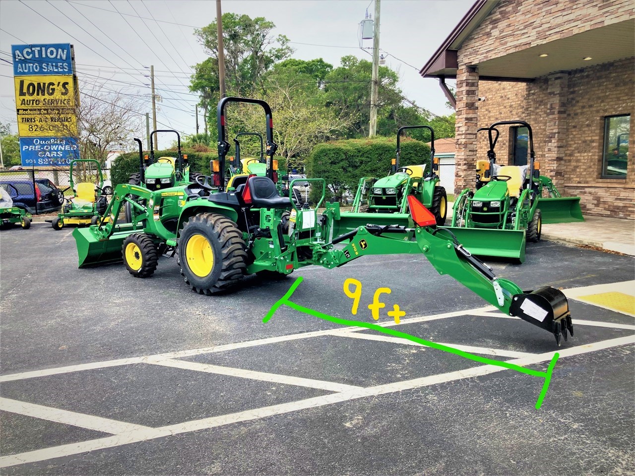 2022 John Deere 3032E Compact Utility Tractor Para VendaSt Augustine