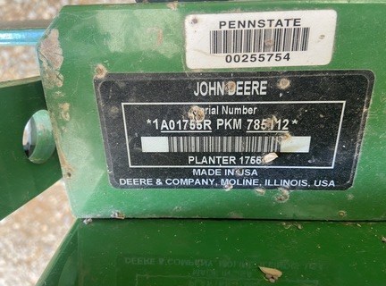 2020 John Deere 1755 Planter For Sale