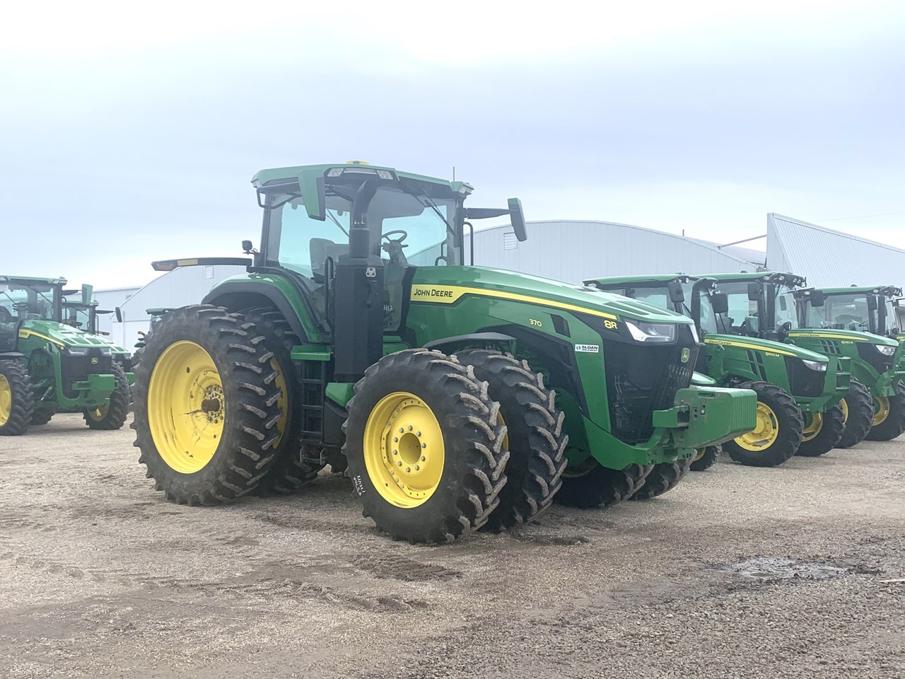 2020 John Deere 8R 370 Tractor Row Crop For Sale in Mount Horeb Wisconsin