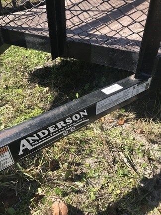 2020 Anderson ANDERSON 5X10 SINGLE AXLE TRAILER Image 3