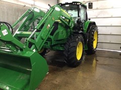 Tractor - Row Crop For Sale 2020 John Deere 6155M , 155 HP