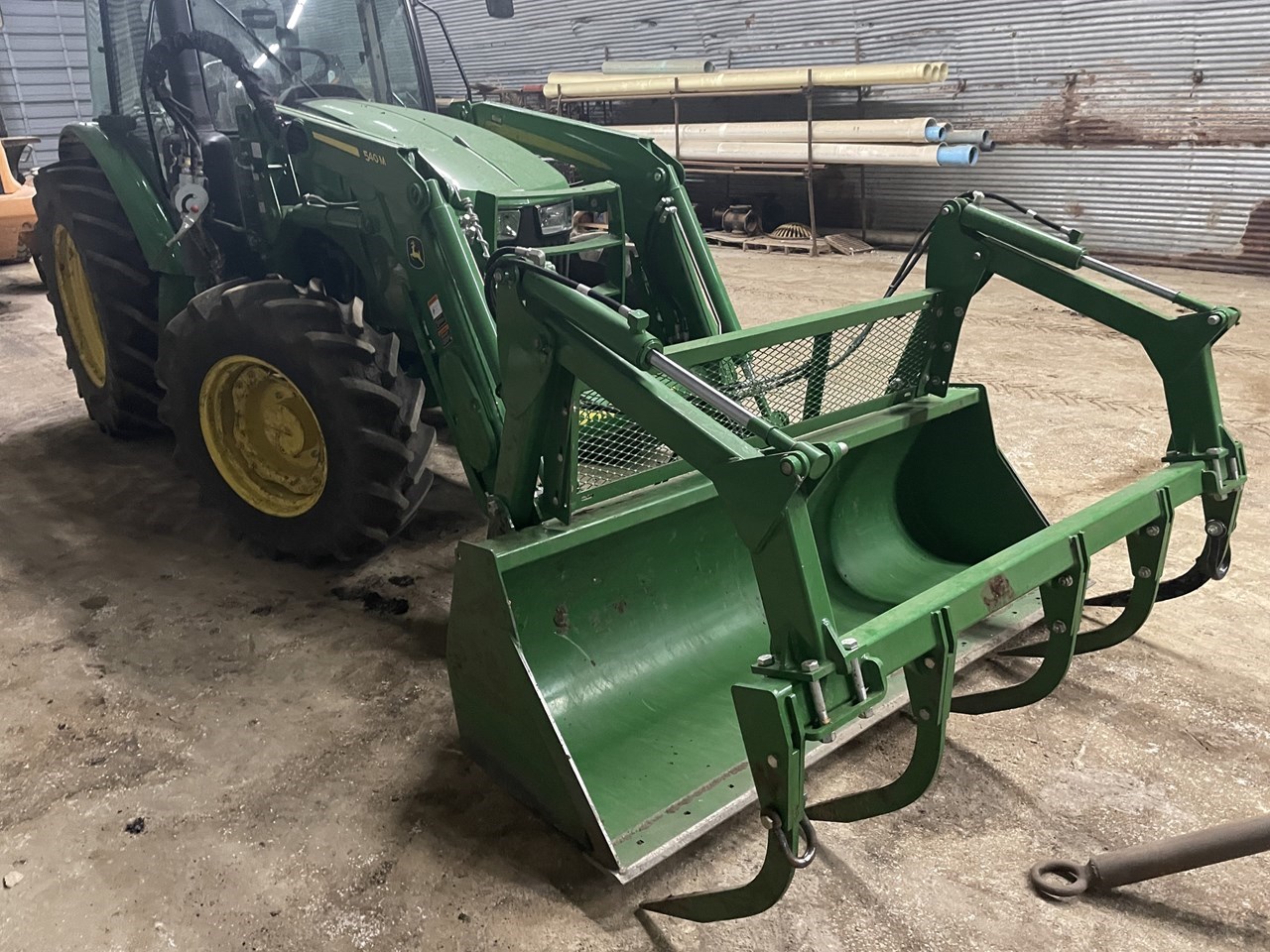 2021 John Deere 540M Front End Loader Attachment For Sale in ...