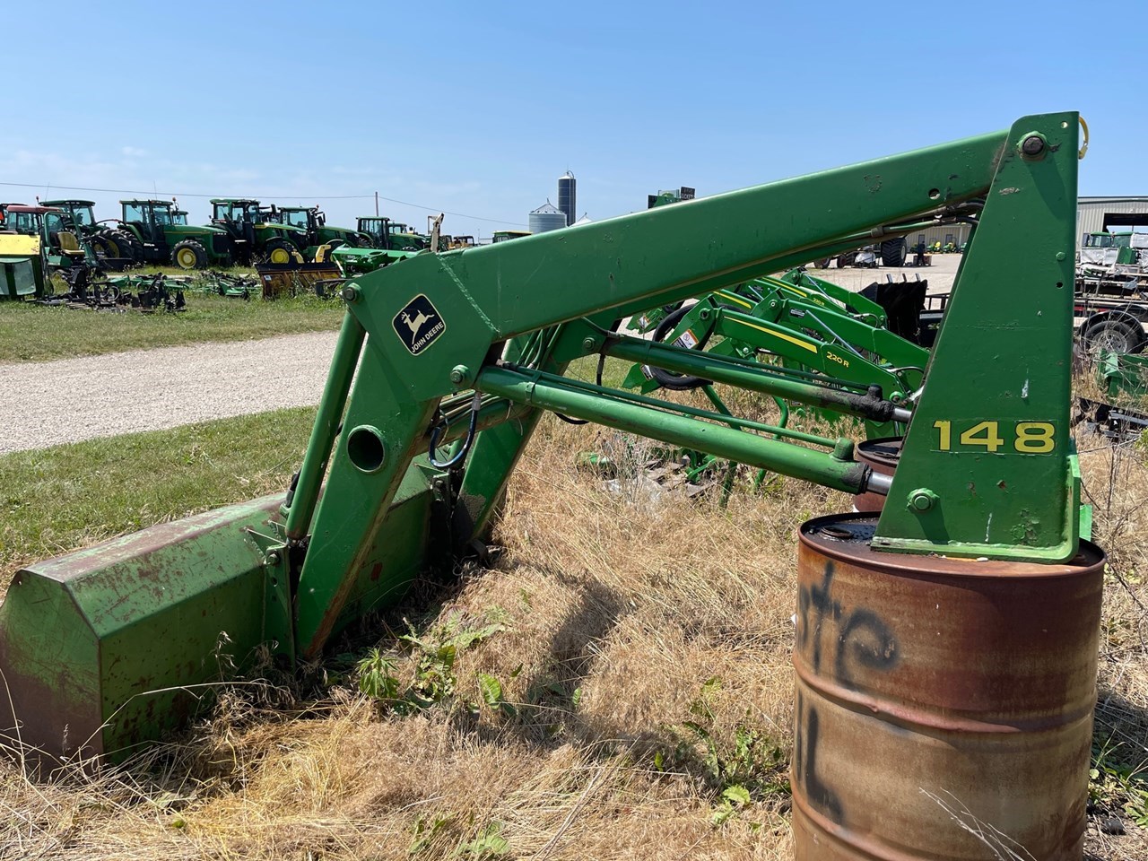 John Deere 148 Front End Loader Attachment For Sale in Waupun Wisconsin