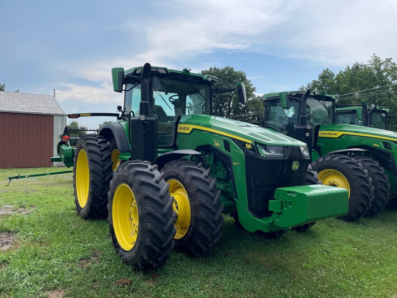 2021 John Deere 8r 280 Row Crop Tractor For Sale In Wayne City Illinois 2140