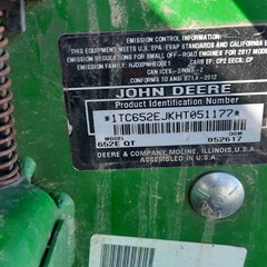 2017 John Deere 652e Lawn Mower For Sale