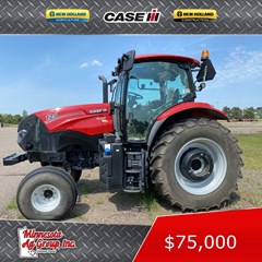 Tractor For Sale 2019 Case IH Maxxum 125 TWD , 125 HP Tractor For Sale 2019 Case IH Maxxum 125 TWD , 125 HP