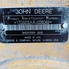 2014 John Deere 320E Skid Steer For Sale