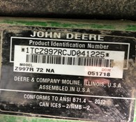 2018 John Deere Z997R Thumbnail 8