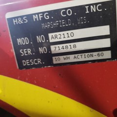 2016 H & S AR2110 Hay Rake For Sale