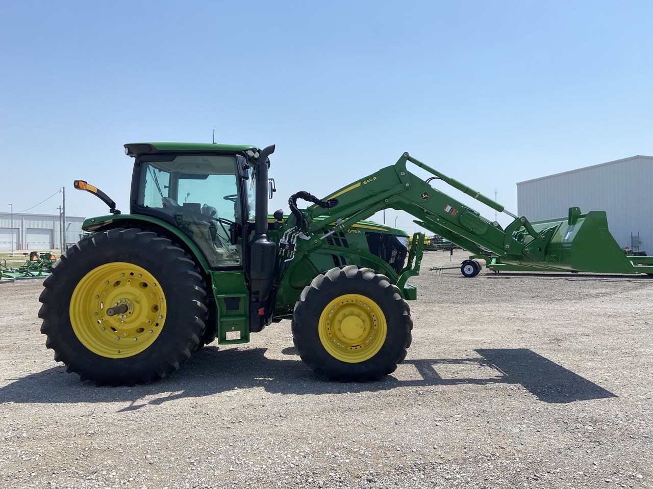 2020 John Deere 6155R Row Crop Tractor For Sale in Enid Oklahoma