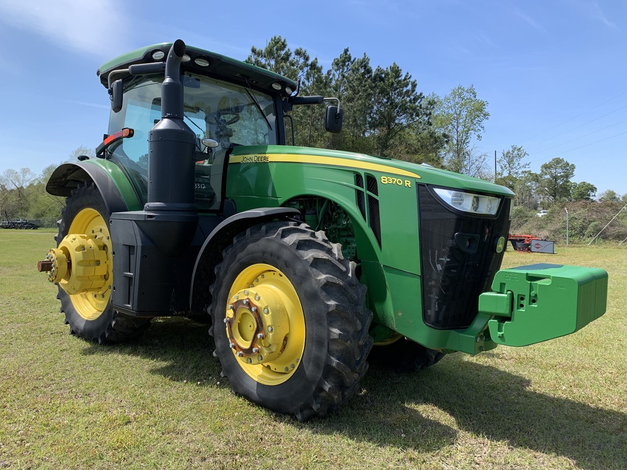 2014 John Deere 8370R Tractor Row Crop For Sale in Mershon