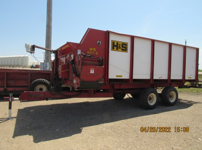 H & S HD7+4 Forage Box-Non Mounted For Sale