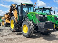 Tractor - Row Crop For Sale 2016 John Deere 6145M , 145 HP Tractor - Row Crop For Sale 2016 John Deere 6145M , 145 HP