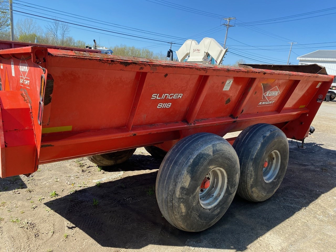 2015 Kuhn 8118 Manure Spreader-Dry/Pull Type For Sale