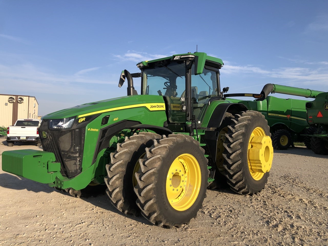 2021 John Deere 8R 410 Tractor Row Crop For Sale in Macedonia Iowa