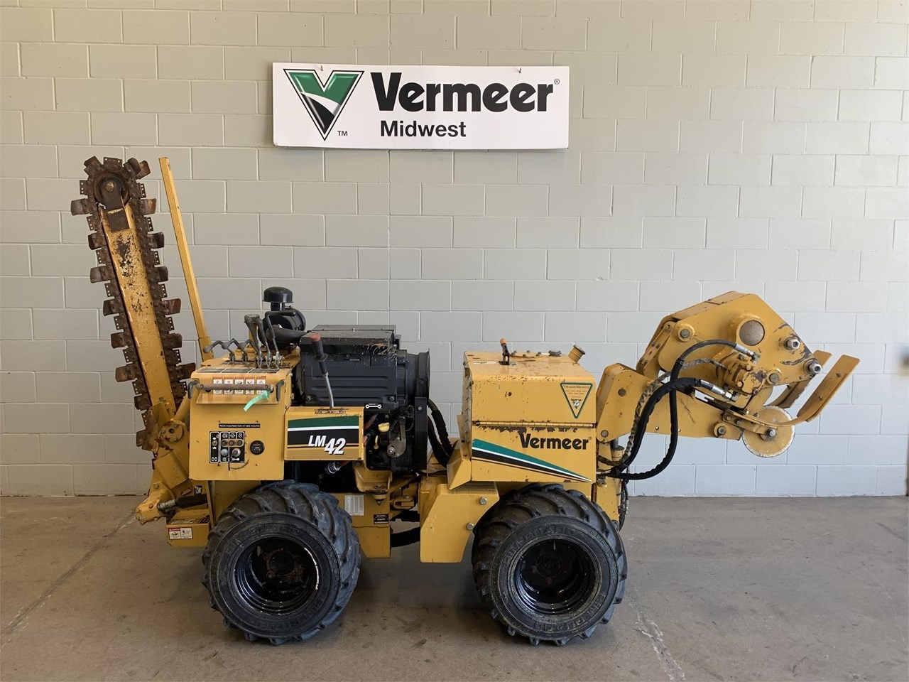 2006 Vermeer LM42 Trencher For Sale in East Moline Illinois