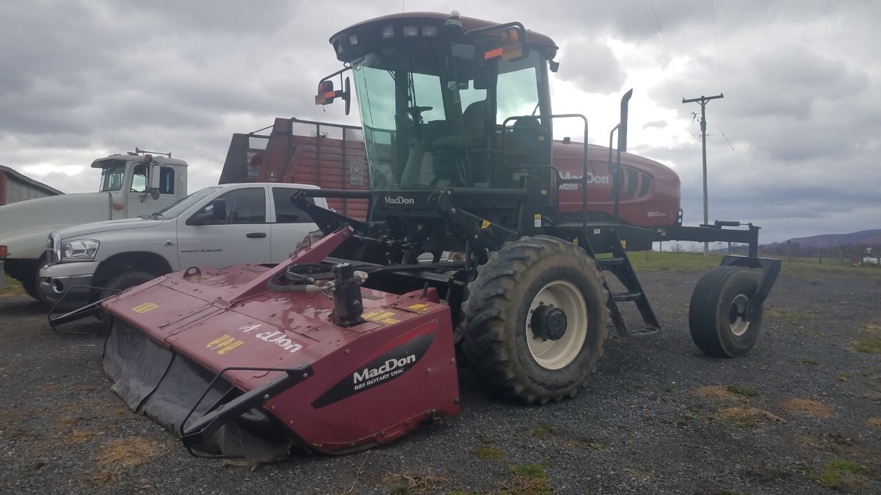 2013 MacDon M205 Windrower For Sale