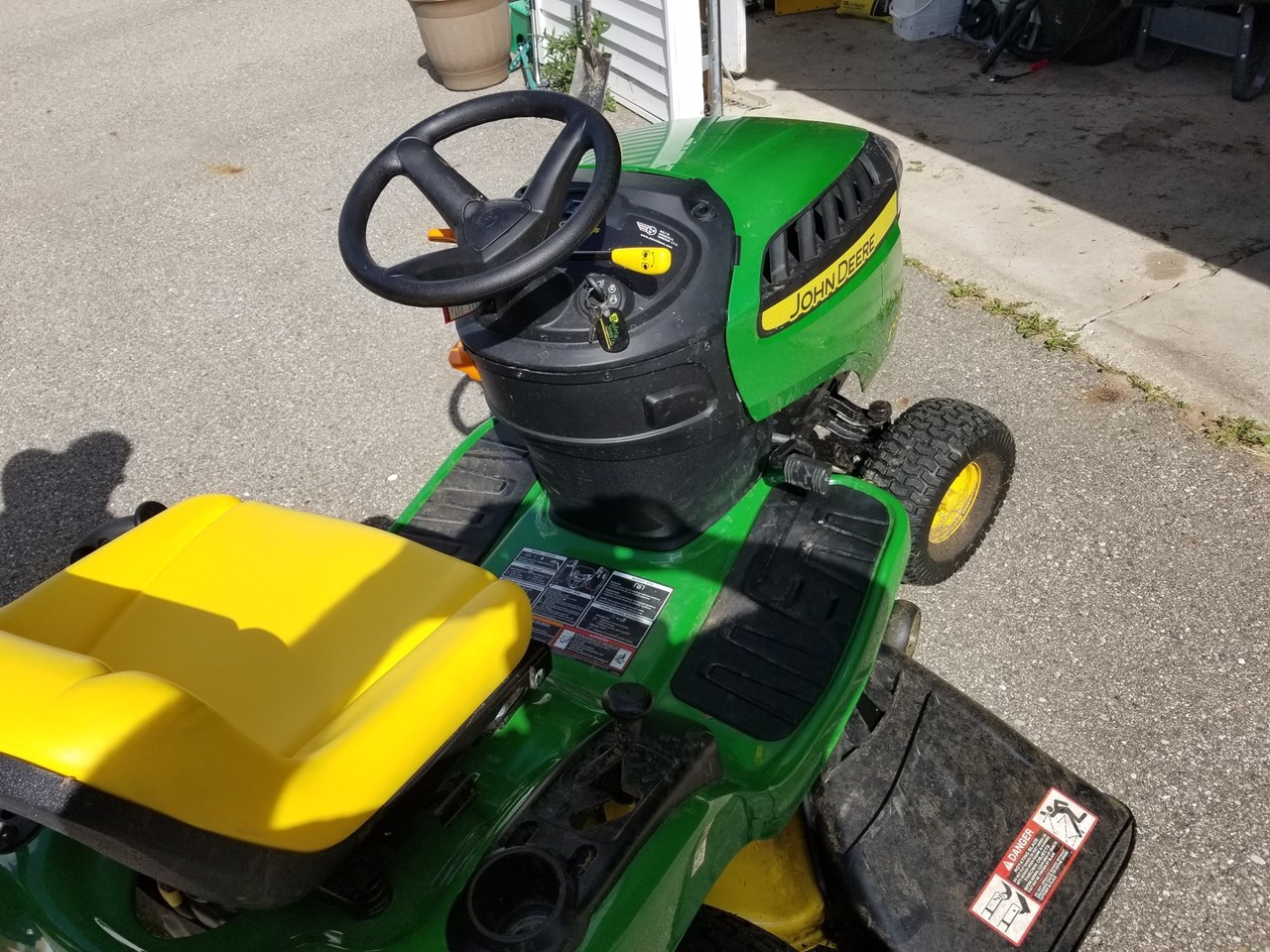 2020 John Deere E100 Riding Mower For Sale in West Branch Michigan