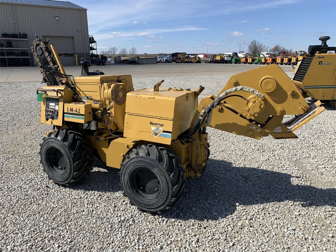 1995 Vermeer LM42 Trencher For Sale in Goodfield Illinois