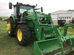 Tractor - Row Crop For Sale 2021 John Deere 6155R , 155 HP Tractor - Row Crop For Sale 2021 John Deere 6155R , 155 HP