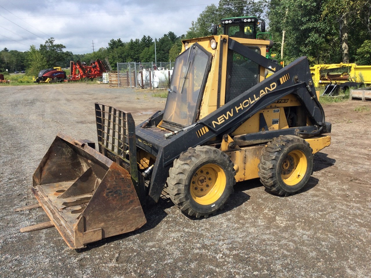 1991 New Holland L783 Skid Steer For Sale in Turtle Lake Wisconsin