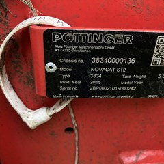 2015 Pottinger S12 Mower Conditioner For Sale