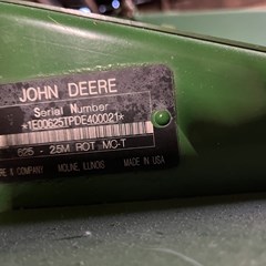 2012 John Deere 625 Mower Conditioner For Sale