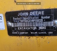 2021 John Deere 160GLC Thumbnail 15