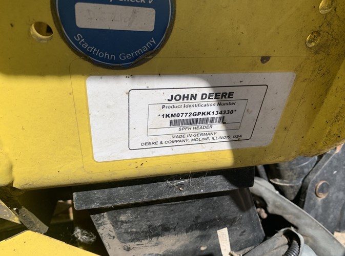 2019 John Deere 772 Thumbnail 6