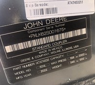 2022 John Deere 416 624P Hydraulic Coupler Thumbnail 2