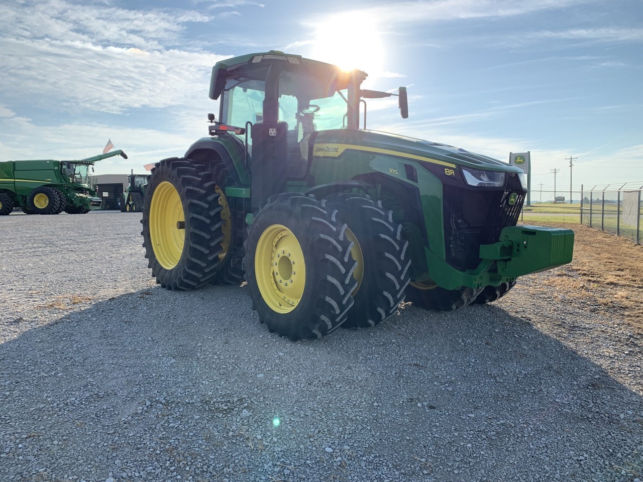 2021 John Deere 8r 370 Tractor Row Crop For Sale In Hamel Illinois 8344