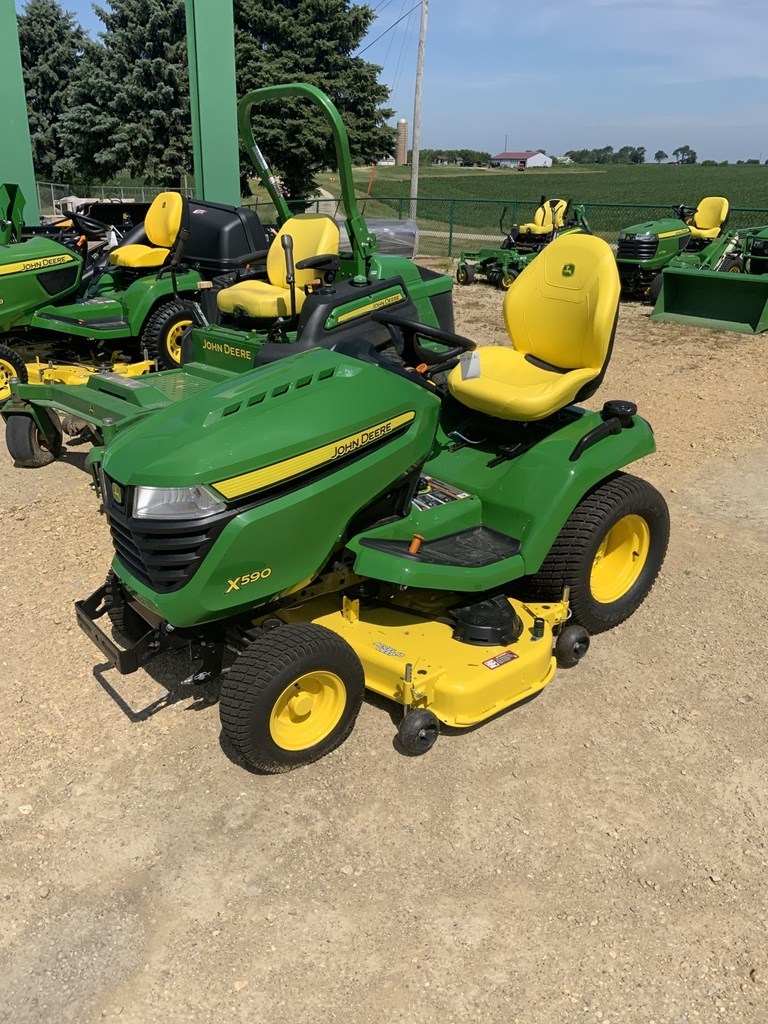 2021 John Deere X590 Riding Mower For Sale In Monroe Wisconsin