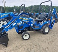 2022 New Holland Workmaster™ 25S Sub-Compact Open-Air + 100LC Loade Thumbnail 1