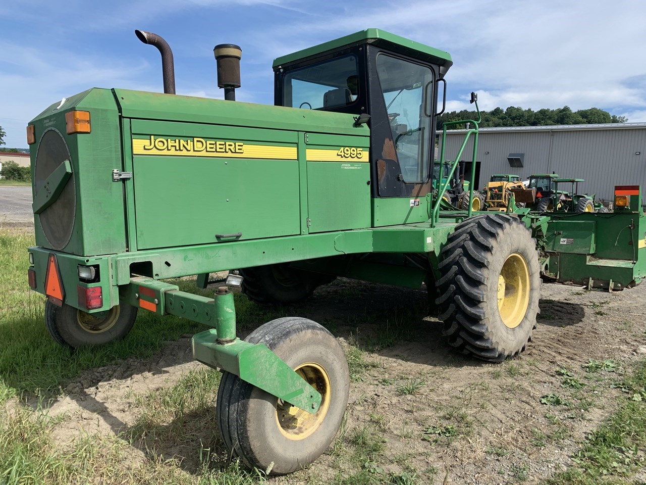 2004 John Deere 4995 Windrower For Sale in Cortland New York
