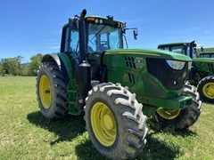 Tractor - Row Crop For Sale 2017 John Deere 6155M , 155 HP