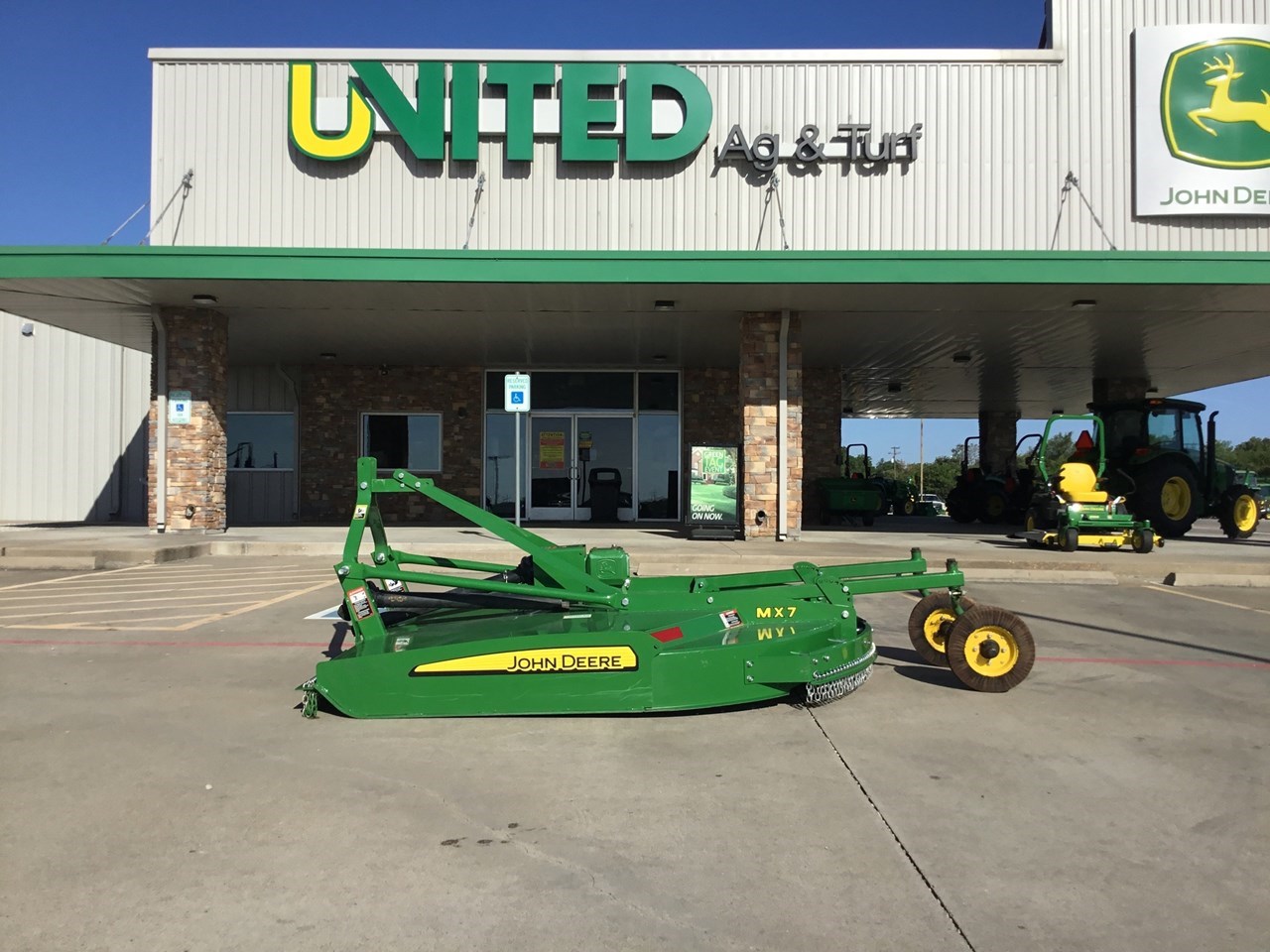 2021 John Deere MX7 Rotary Cutter For Sale in Ennis Texas