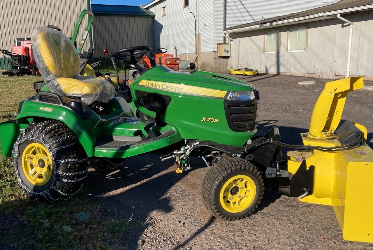2020 John Deere X739 Riding Mower For Sale in Brockport New York