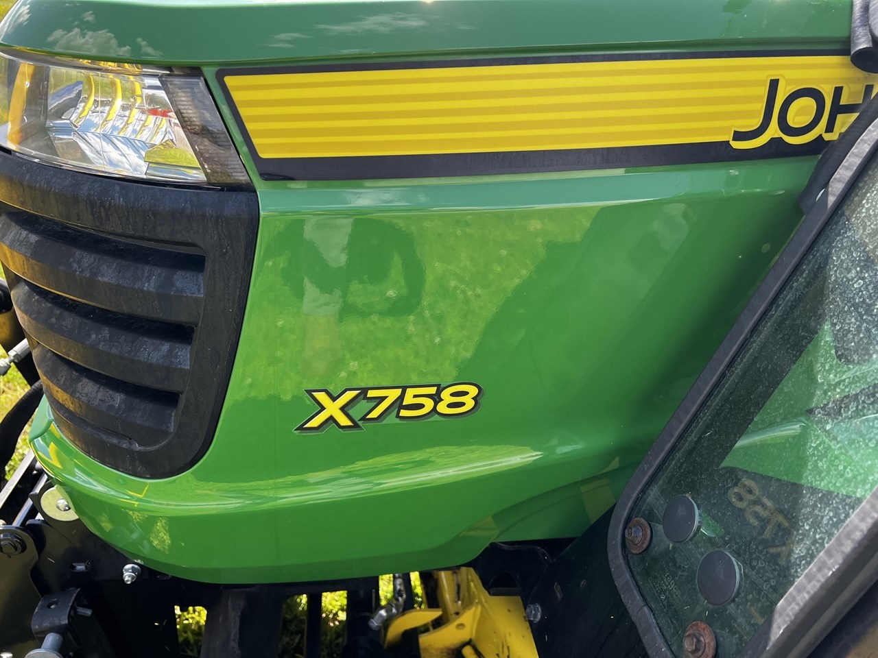 2016 John Deere X758 Riding Mower For Sale in Auburn Maine