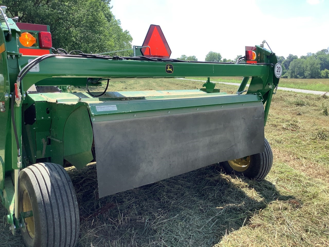 2021 John Deere S350 Mower Conditioner For Sale in Elnora Indiana
