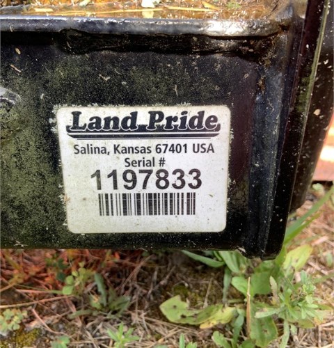 Land Pride STB1072 Blade Front For Sale