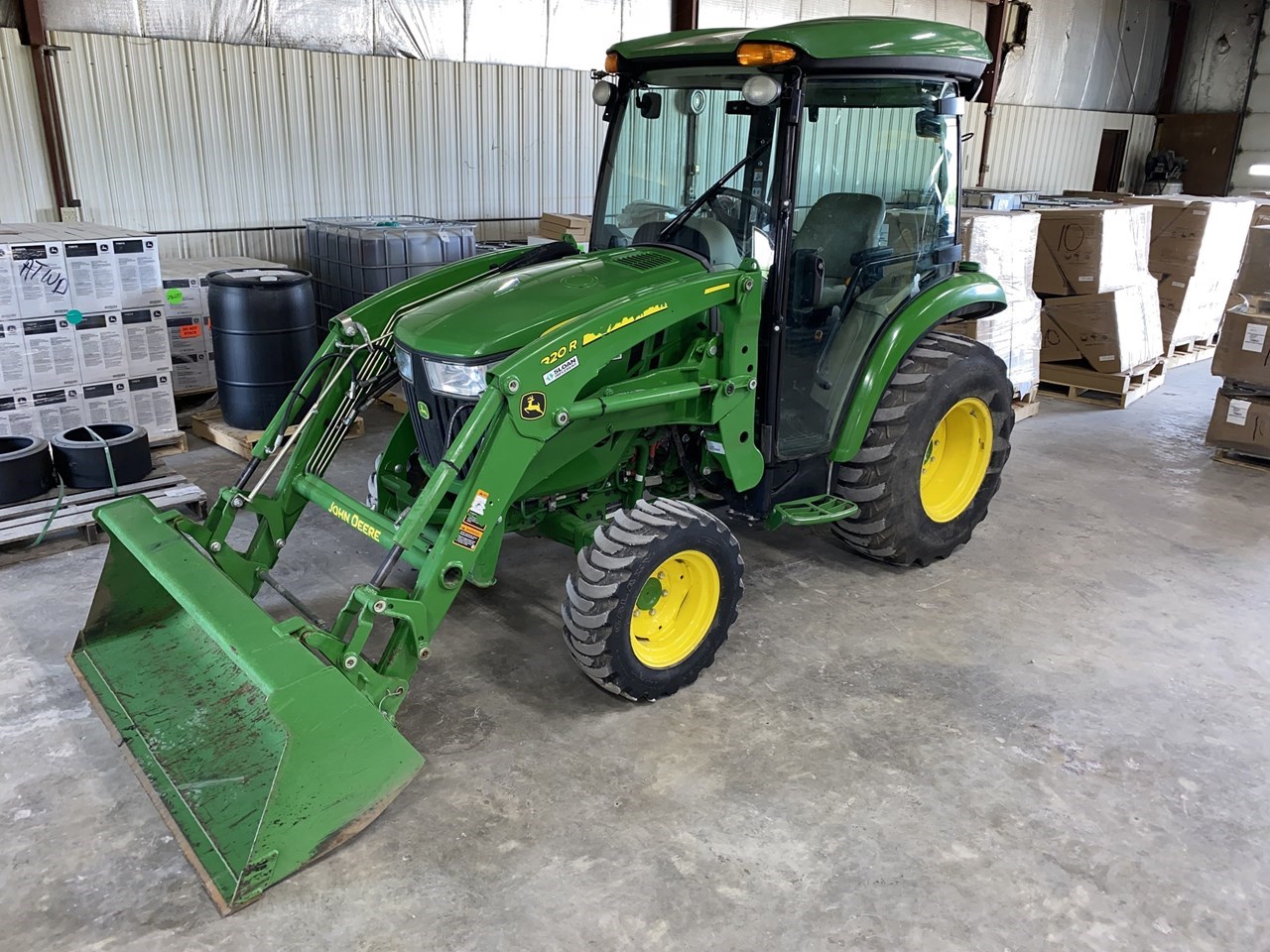2020 John Deere 3046R Compact Utility Tractor For Sale in Atwood Illinois