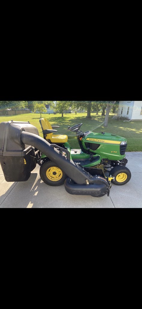 2018 John Deere X754 Lawn Mower For Sale
