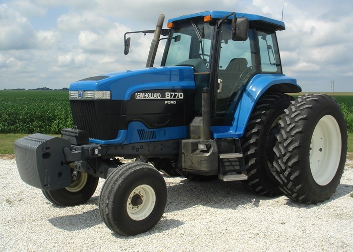 1997 New Holland 8770 Tractor - Row Crop For Sale