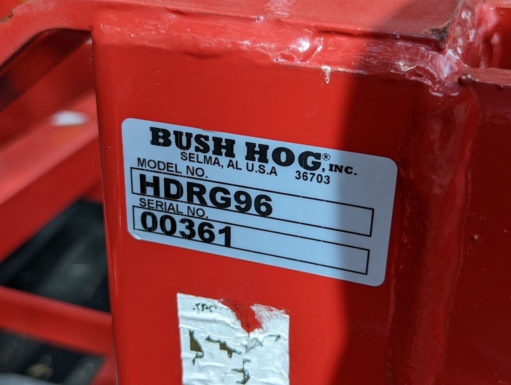 2022 Bush Hog HDRG96 ROAD GRADER Image 3