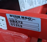 2023 Bush Hog BBX Series BBX72 Thumbnail 5