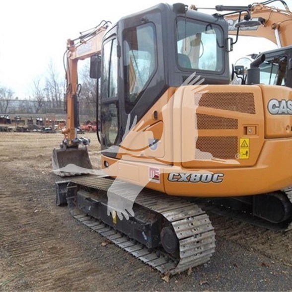 2017 Case CX80C الحفارات المزنجرة برسم البيعPaducah Kentucky